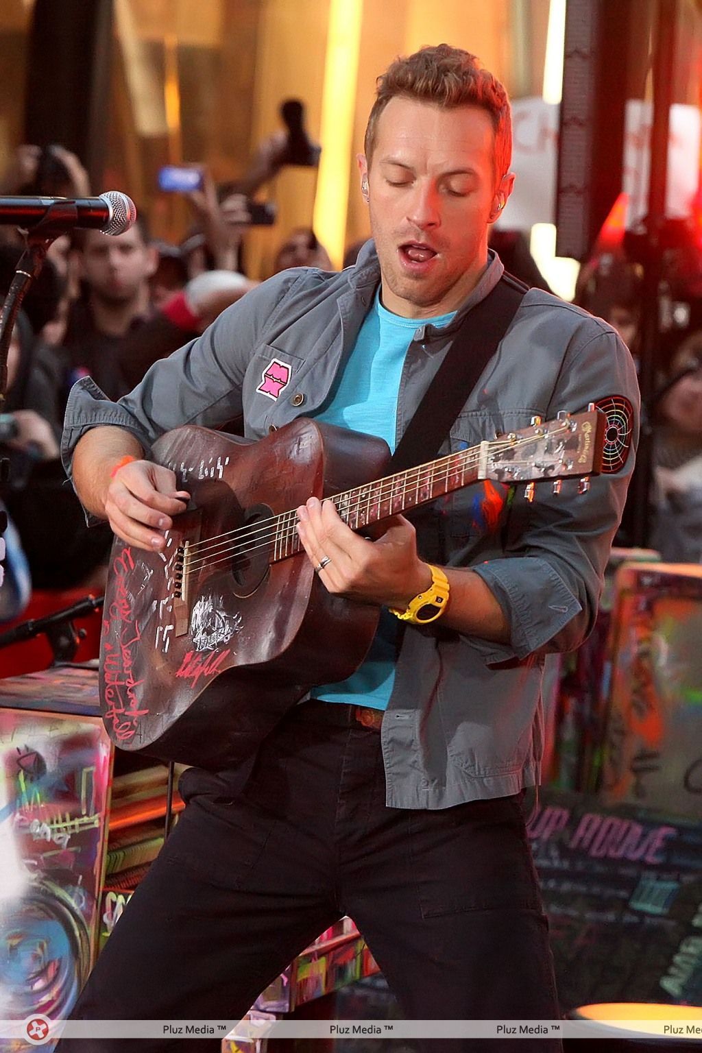Chris Martin performing live on the 'Today' show as part of their Toyota Concert Series | Picture 107184